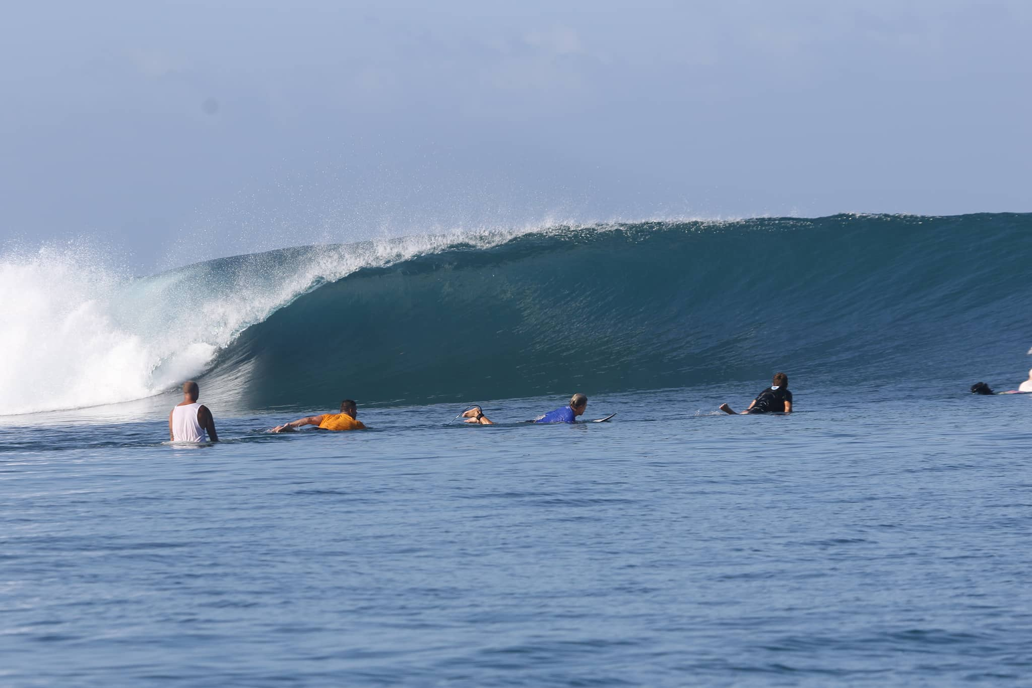 High performance surfing conditions at Macaronis